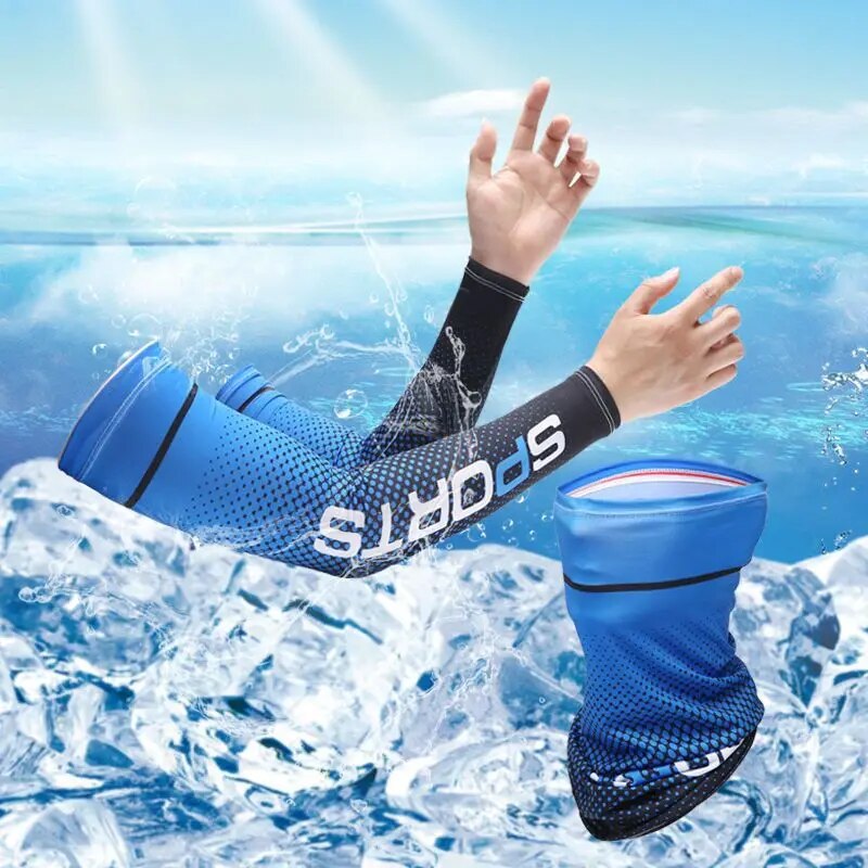 2PC 세트 태양 UV 보호 긴 장갑 핸드 프로텍터 커 - Outdoor Sport Gloves 리뷰 및 가격