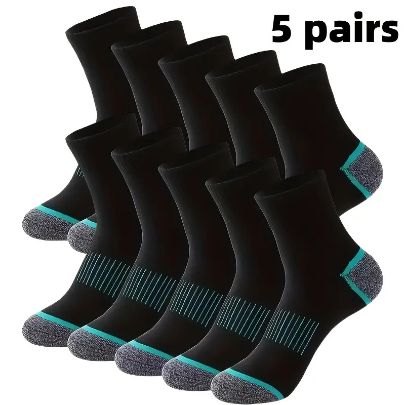 5 쌍 남성용 프리미엄 스포츠 양말 고품질 면 부드럽고 - Outdoor Sport Hose 리뷰 및 가격