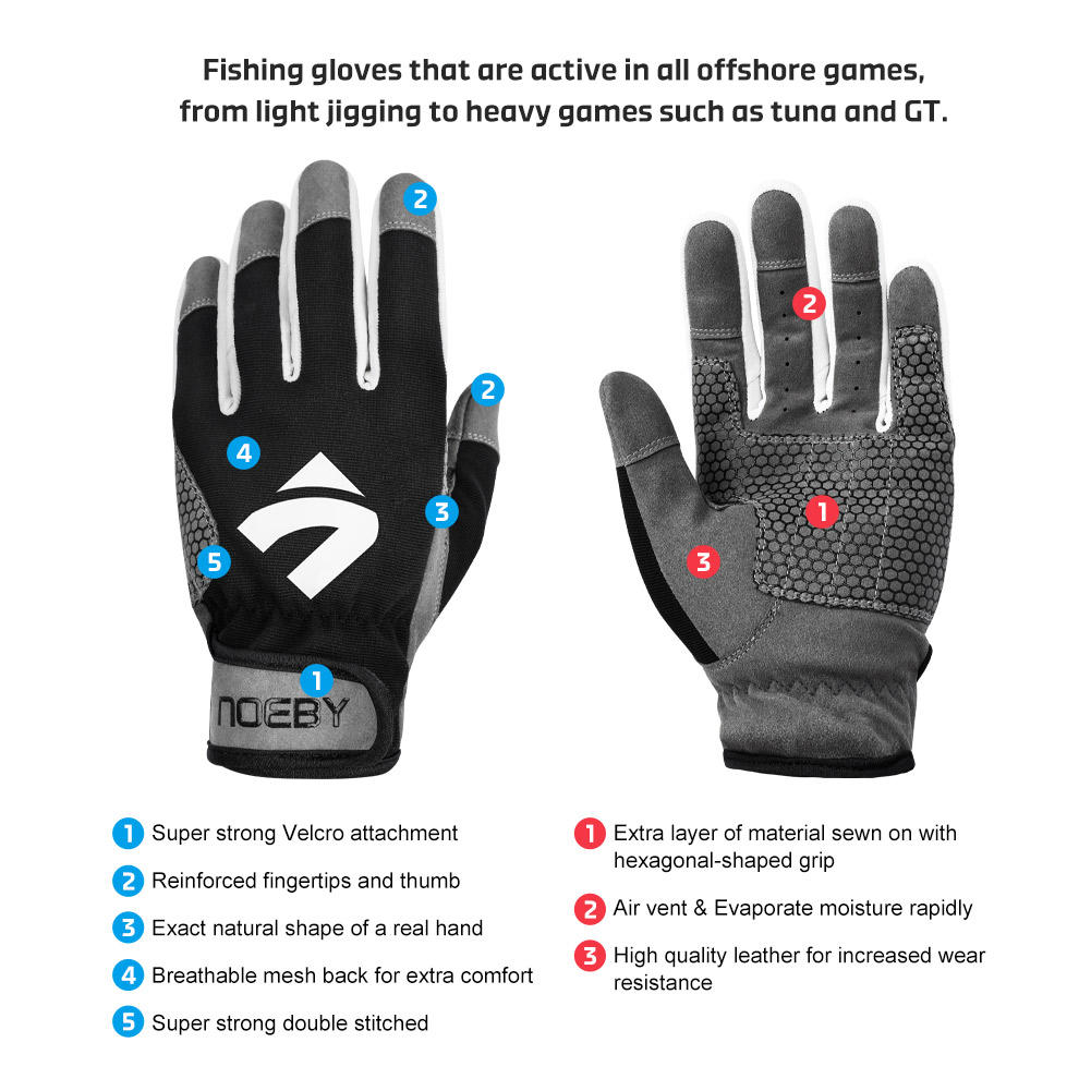 NOEBY 낚시 장갑 미끄럼 방지 풀 핑거 방탄 야외  - Outdoor Sport Gloves 리뷰 및 가격