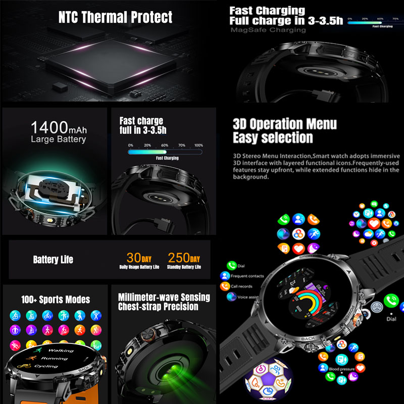 2026년 신형 1.46인치 HD 화면 100+ 스포츠 - Definition Of Outdoor Sport 리뷰 및 가격