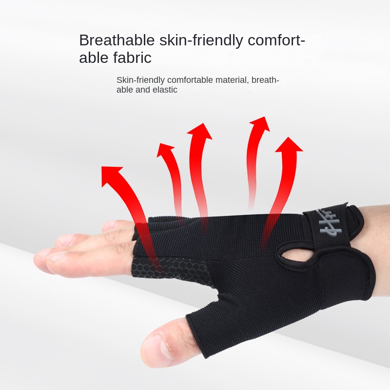 남녀공용 반 손가락 낚시 장갑, 미끄럼 방지, 통기성, - Outdoor Sport Gloves 리뷰 및 가격